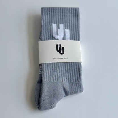 Blue Grey Sock